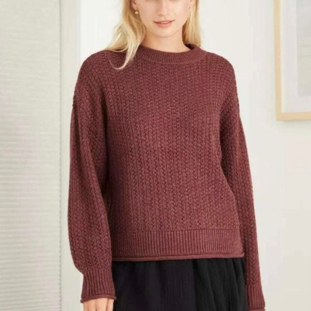 Universal Threads Rust Pullover - Picture 2 of 7